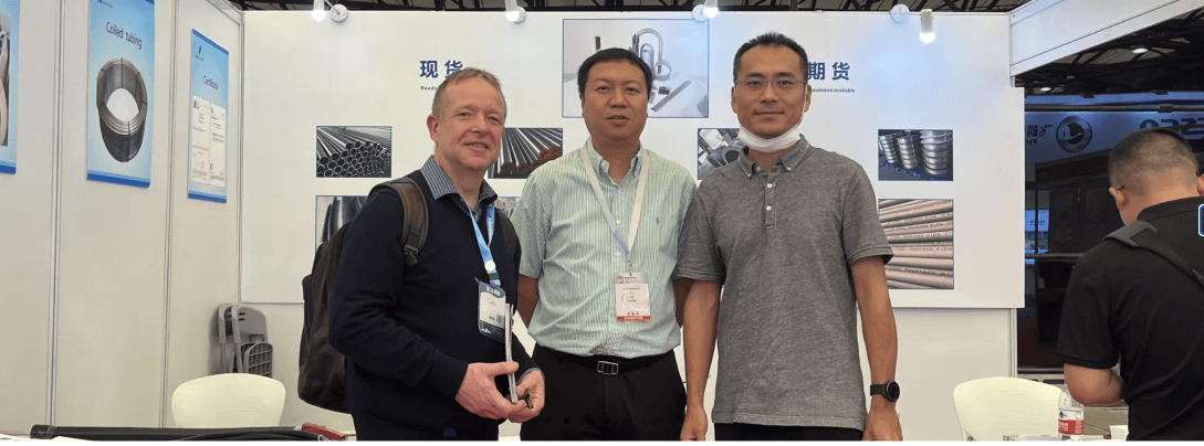 JW STEEL meets friends in stainless steel pipe exhibition