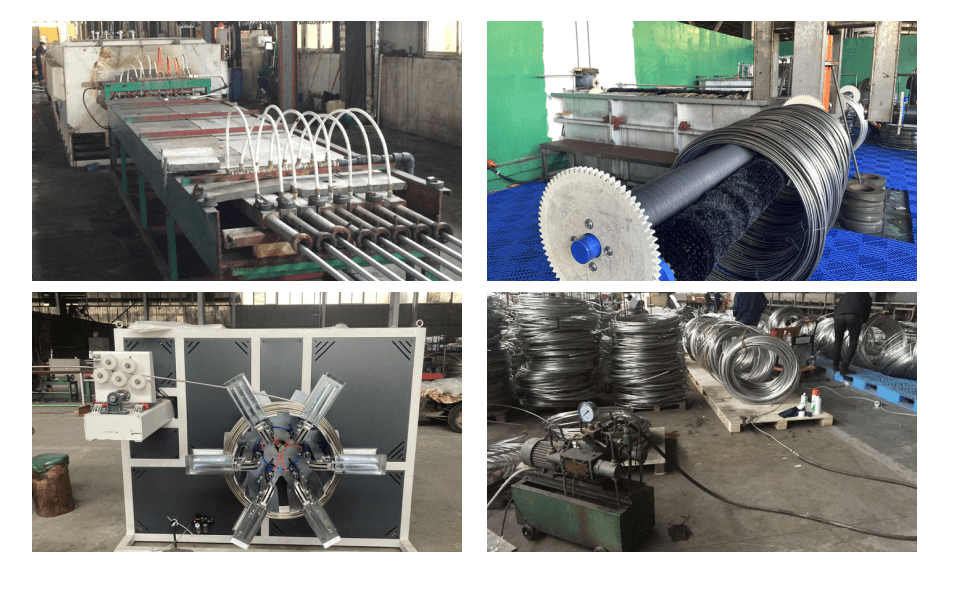 stainless steel coil tube rolling machine