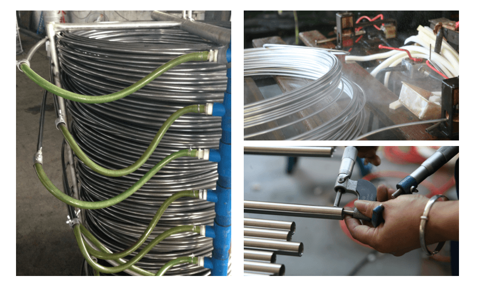 stainless steel tube hydraulic inspection