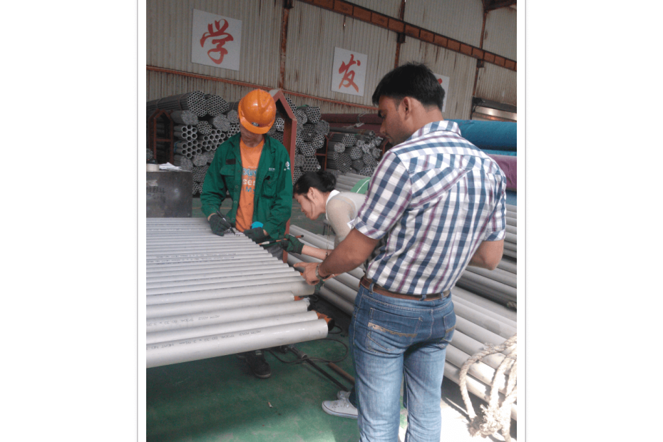 Stainless Steel Seamless Pipe A312 TP310S order  for a USA customer