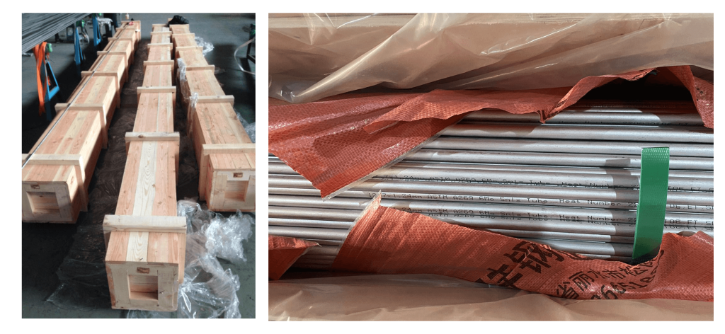 stainless steel annealed pickled tube packing