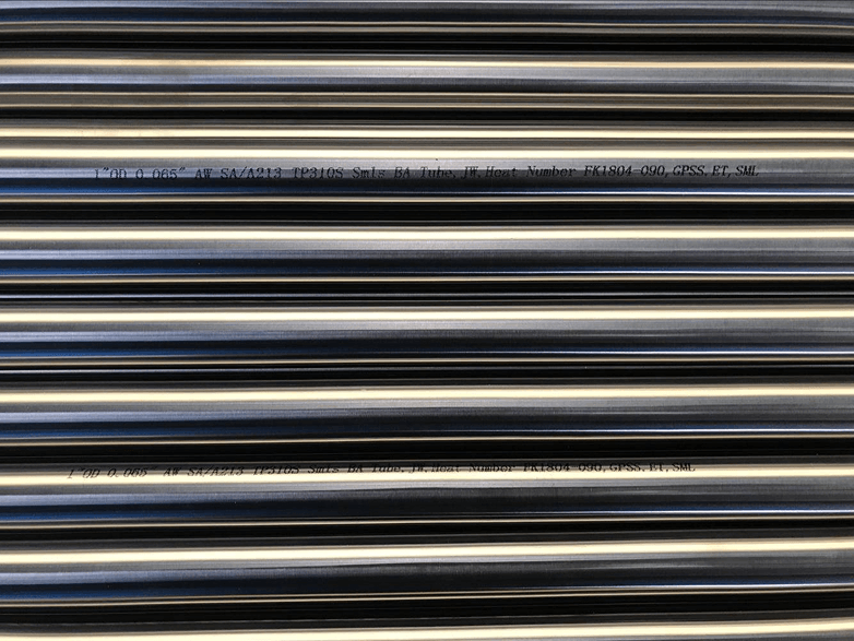 320 Grit polishing stainless steel tubing