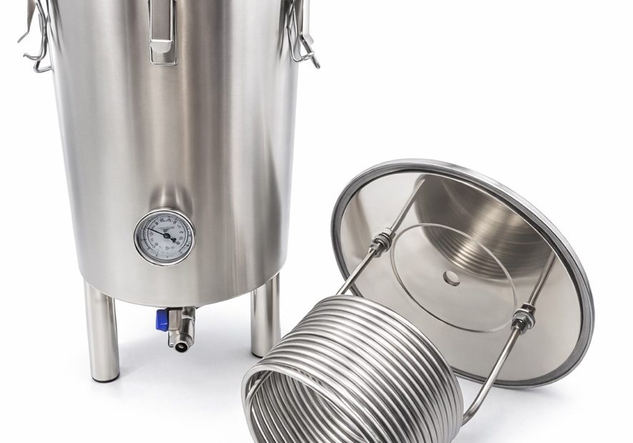 Coil-Based Fermentation System with Cooling