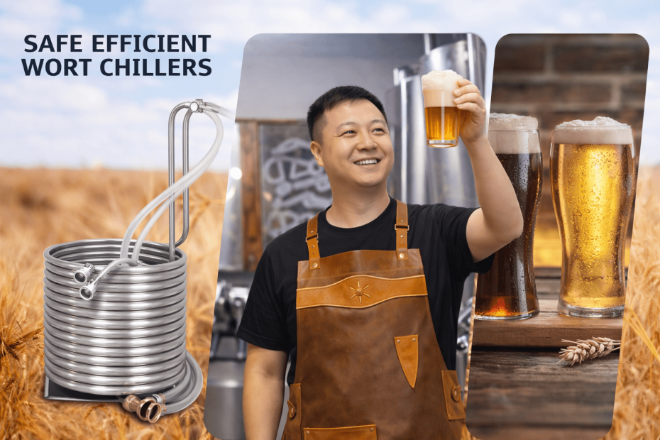 Wort Chiller for brewing beer